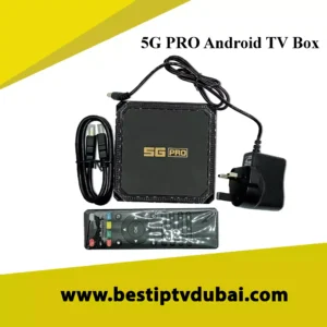 5G PRO Android TV Box subscription in dubai uae